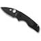 Spyderco 2024 Spyderco Reveal 14, Lil Native Black Lightweight Black Blade, Plain Edge SPY-C230PBBK - alternate 3